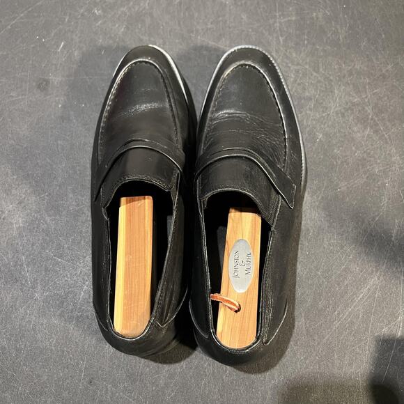 Red Wings Shoes Mens Size 39 Black Leather Penny Loafers Made In USA main image 10